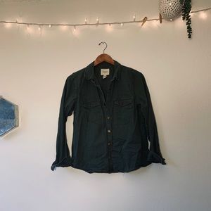 Army green jacket